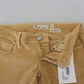 Acht Chic Brown Low Waist Skinny Corduroy Pants