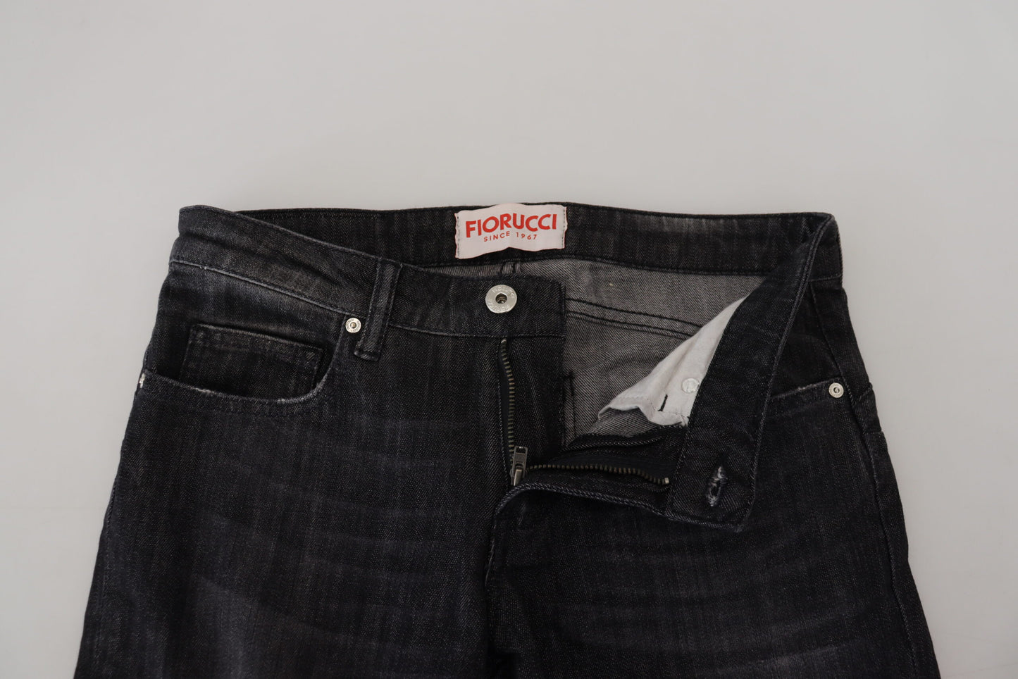 Fiorucci Chic Black Low Waist Skinny Jeans