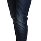 Acht Elegant Slim Fit Low Waist Denim Pants