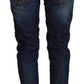 Acht Elegant Slim Fit Low Waist Denim Pants