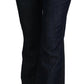 Just Cavalli Chic Flared Low Waist Denim Delight