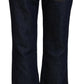 Just Cavalli Chic Flared Low Waist Denim Delight