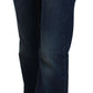 Costume National Chic Flared Low Waist Denim Jeans