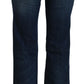 Costume National Chic Flared Low Waist Denim Jeans