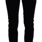 Dolce & Gabbana Chic Black Mid Waist Skinny Jeans