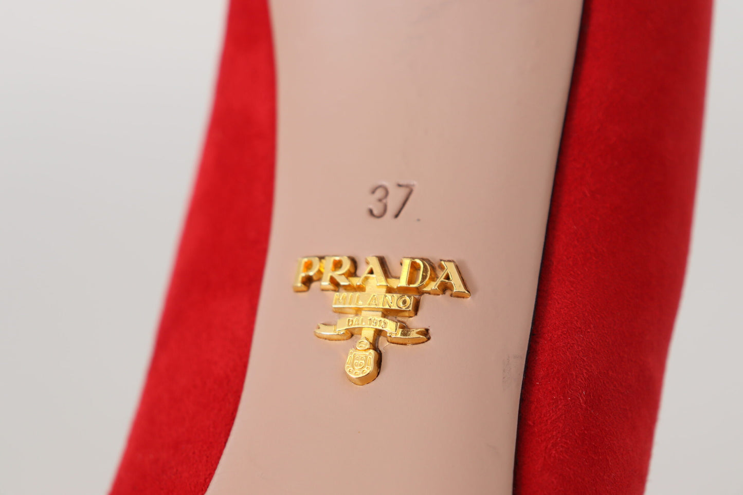 Prada Red Suede Heels - Elegance Meets Comfort