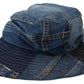 Dolce & Gabbana Elegant Patchwork Bucket Hat in Blue Cotton