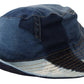 Dolce & Gabbana Elegant Patchwork Bucket Hat in Blue Cotton