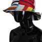 Dolce & Gabbana Chic Multicolor Bucket Hat with Wide Brim