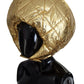 Dolce & Gabbana Opulent Gold Puffer Windproof Hat