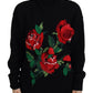 Dolce & Gabbana Elegant Black Turtleneck Wool-Cashmere Sweater