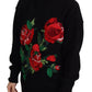 Dolce & Gabbana Elegant Black Turtleneck Wool-Cashmere Sweater