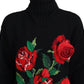 Dolce & Gabbana Elegant Black Turtleneck Wool-Cashmere Sweater