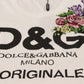 Dolce & Gabbana Chic White Cotton Casual Top - Iconic Logo Detail