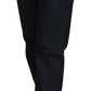 Costume National Chic Low Waist Straight Leg Designer Jeans