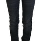 Acht Sleek Black Washed Slim Fit Denim