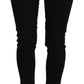 Acht Sleek Cotton Slim Fit Denim In Black