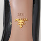 Prada Elegant Patent Black Leather Pumps