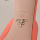 Prada Elegant Coral Leather Heels Sandals