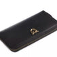 PINKO Elegant Black Leather Zip Wallet