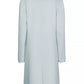 Alberta Ferretti Chic Light Blue Wool Blend Coat for Women