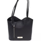 Baldinini Trend Black Leather Women Shoulder Bag