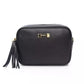 Baldinini Trend Black Leather Women Shoulder Bag