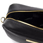 Baldinini Trend Black Leather Women Shoulder Bag