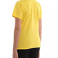 Alberta Ferretti Sunshine Yellow Logo Cotton Tee