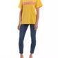 Alberta Ferretti Sunshine Chic Cotton Logo Tee