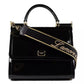 Dolce & Gabbana Elegant Black Sicily Shoulder Bag