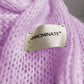 Hinnominate Luxurious Mohair Blend Fringed Scarf