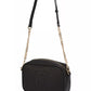 CRISTINAEFFE Elegant Black Faux Leather Shoulder Bag