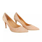 Elisabetta Franchi Star-Studded Suede Calfskin Pumps