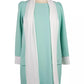 Elisabetta Franchi Elegant Long-Sleeve Dress with Heart Accents