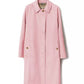 Burberry Elegant Cotton-Blend Trench Coat in Pink