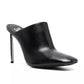 Off-White Chic Squared Toe Calfskin Sabot