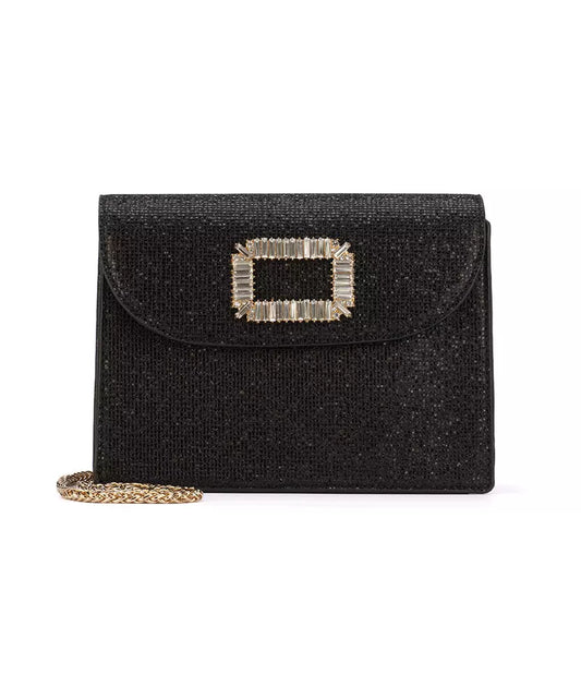 CRISTINAEFFE Elegant Rhinestone Shoulder Bag