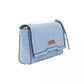 Baldinini Trend Light Blue Polyurethane Women Crossbody