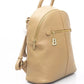 Baldinini Trend Beige Polyethylene Women Backpack