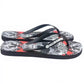 Philipp Plein Multicolor Graphic Flip Flops for Women