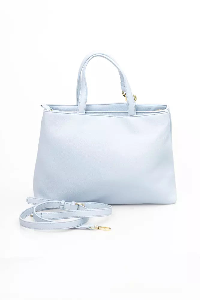 Baldinini Trend Light Blue Polyethylene Women Handbag