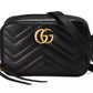 Gucci Elegant Mini Chevron Quilted Leather Bag