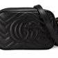 Gucci Elegant Mini Chevron Quilted Leather Bag