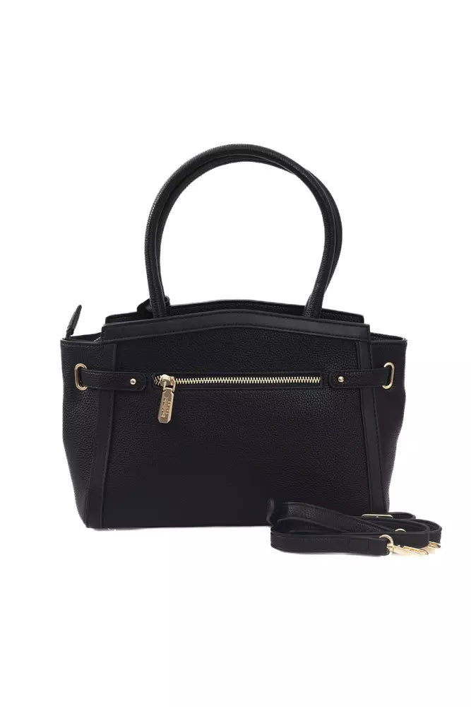 Baldinini Trend Black Polyurethane Women Crossbody Bag