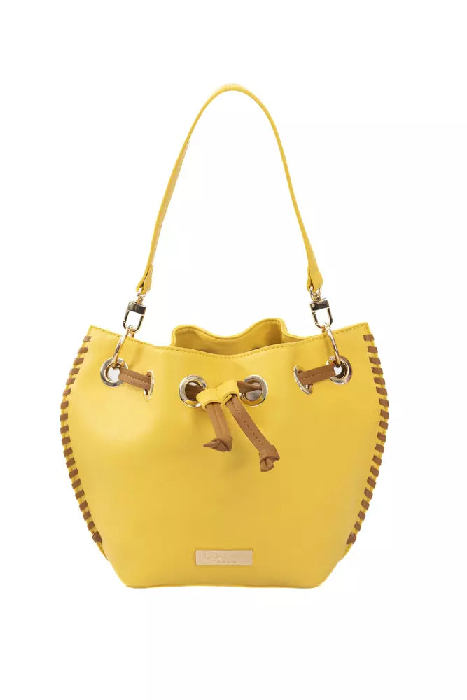 Baldinini Trend Yellow Polyurethane Women Crossbody Bag