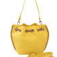 Baldinini Trend Yellow Polyurethane Women Crossbody Bag