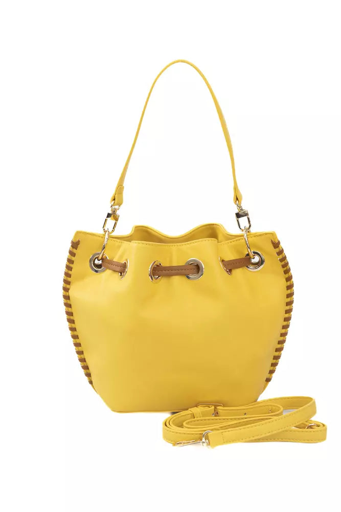 Baldinini Trend Yellow Polyurethane Women Crossbody Bag