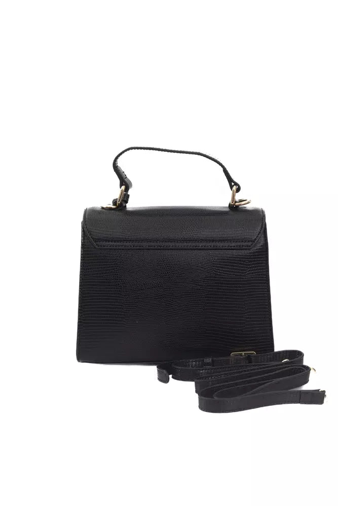 Baldinini Trend Black Polyurethane Women Crossbody Bag