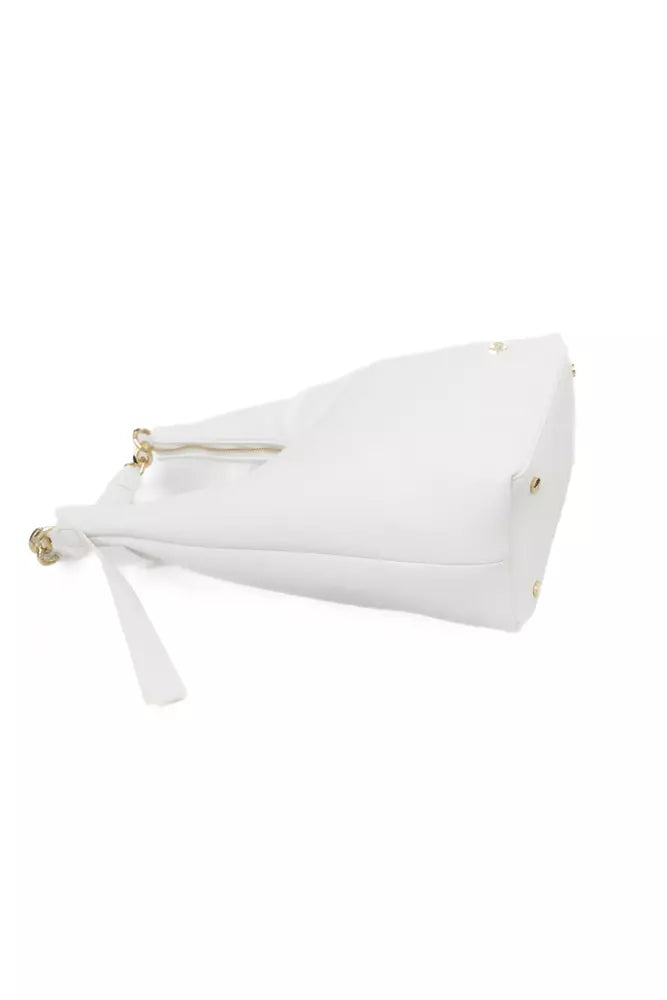 Baldinini Trend White Polyethylene Women Shoulder Bag